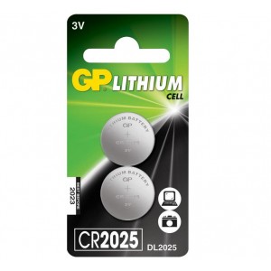 GP Lithium Button Cell 3.0V CR2025-7U2